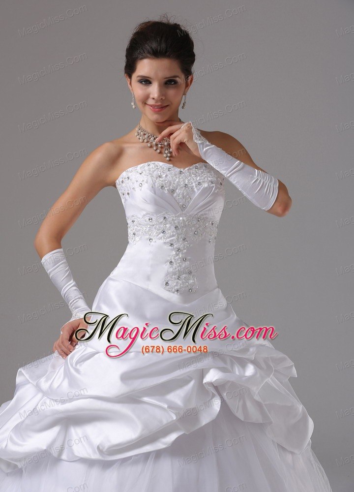 wholesale alpine california city for wedding dress with appliques and pick-ups ball gown