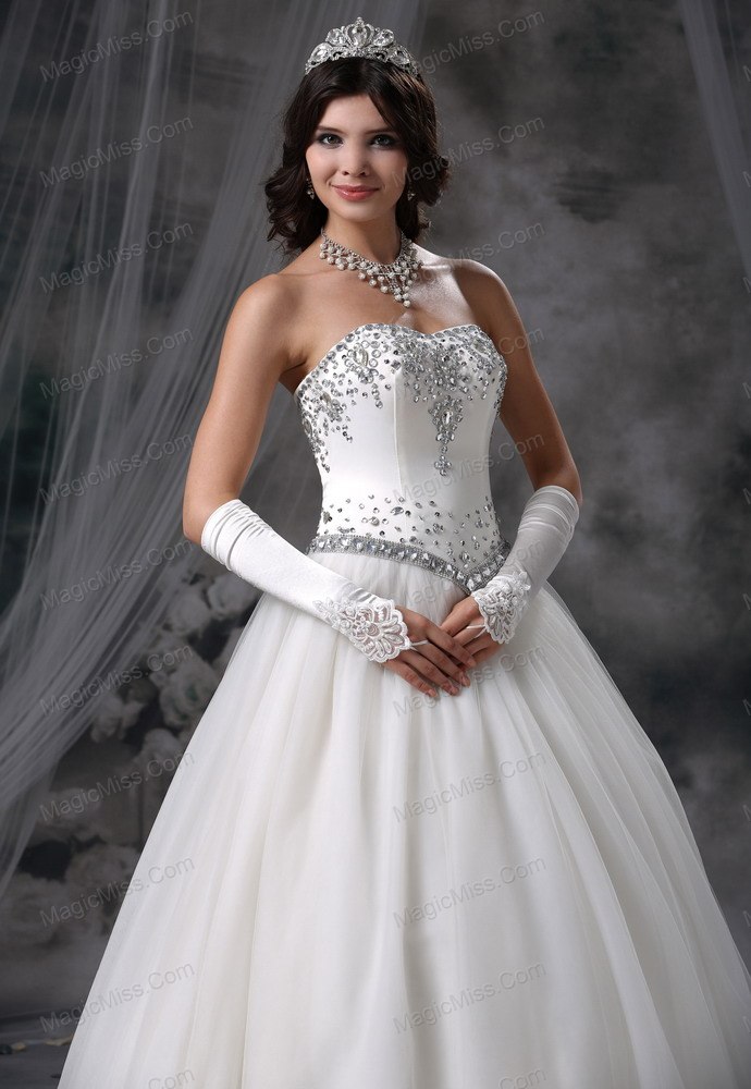 wholesale logan iowa beaded decorate bodice ball gown wedding dress for 2013 tulle floor-length