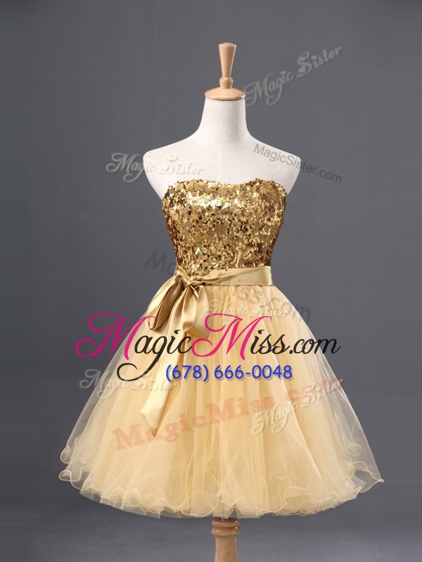 wholesale exceptional strapless sleeveless chiffon prom dresses beading and sashes|ribbons zipper
