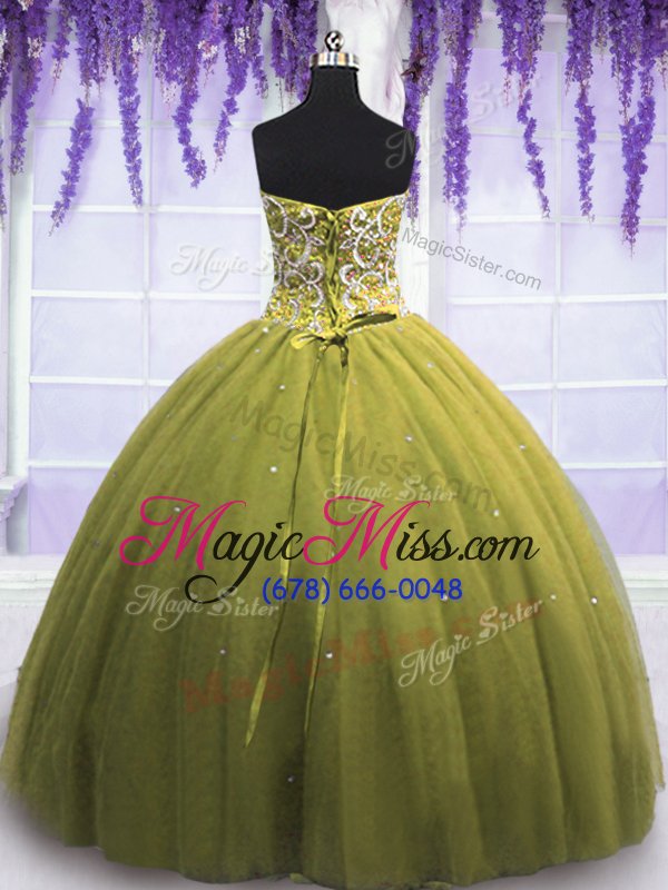 wholesale popular sleeveless beading and appliques lace up sweet 16 quinceanera dress