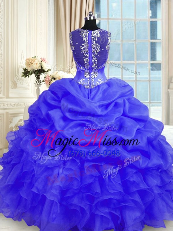wholesale floor length ball gowns sleeveless purple 15th birthday dress zipper