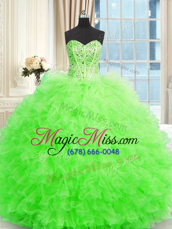 wholesale comfortable floor length quinceanera dresses strapless sleeveless lace up