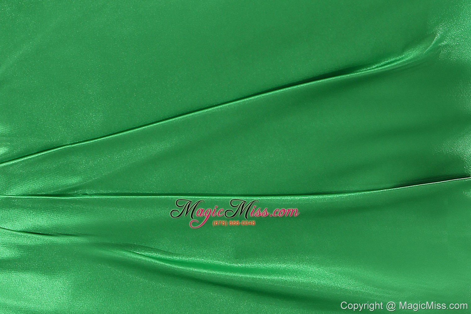 wholesale spring green mermaid one shoulder brush train elastic woven satin ruch prom / evening dress