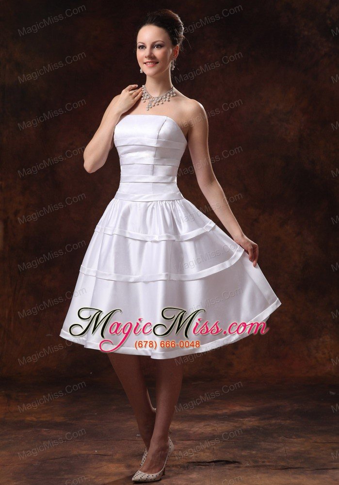 wholesale simple taffeta a-line knee-length bridesmarid dress for custom made in dublin georgia