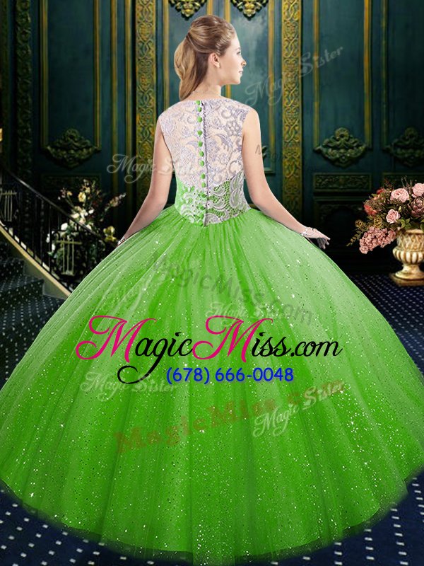 wholesale superior lace quinceanera dresses zipper sleeveless floor length