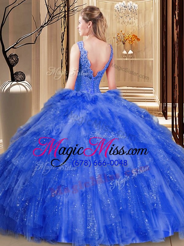 wholesale elegant sleeveless backless floor length sequins and pick ups ball gown prom dress