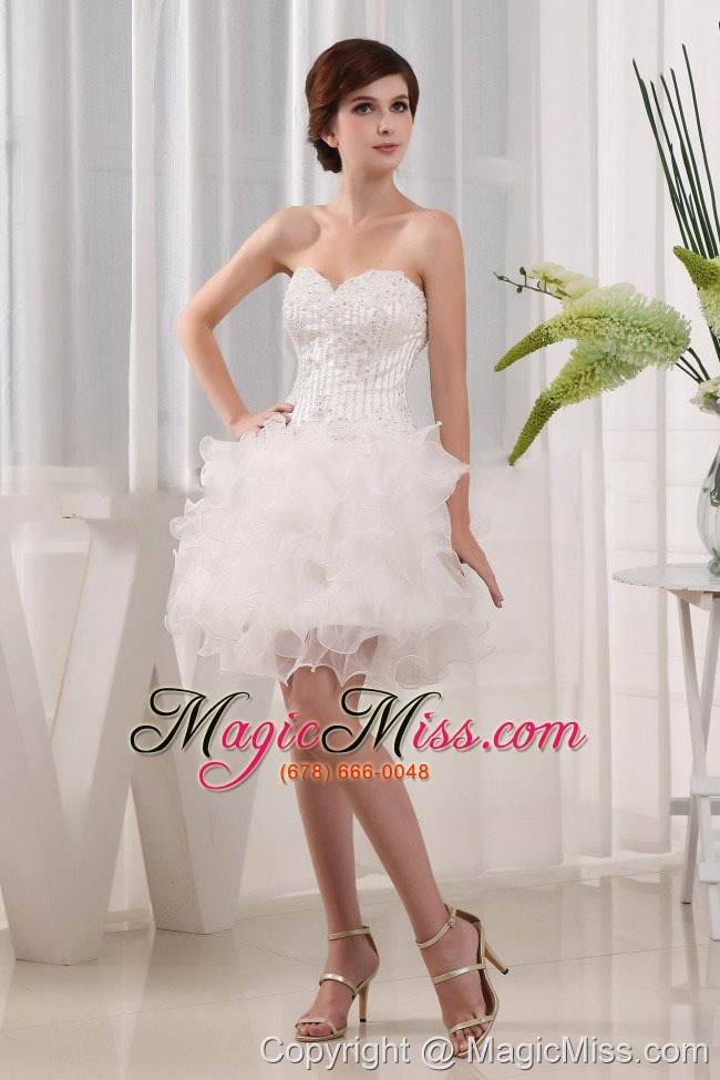 wholesale 2013 custom made ball gown white prom cocktial dress with sweetheart
