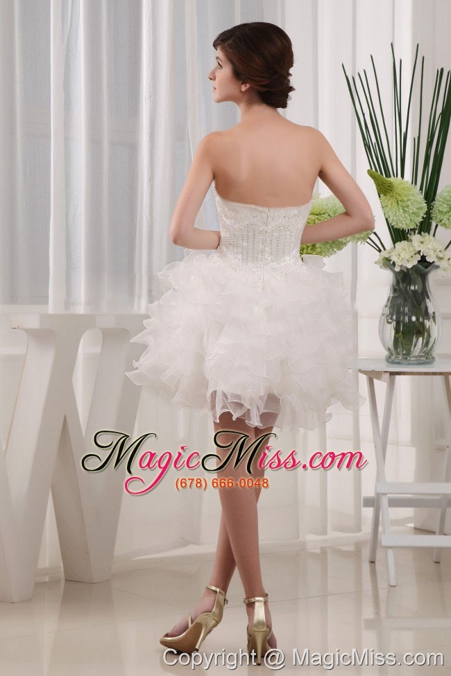 wholesale 2013 custom made ball gown white prom cocktial dress with sweetheart