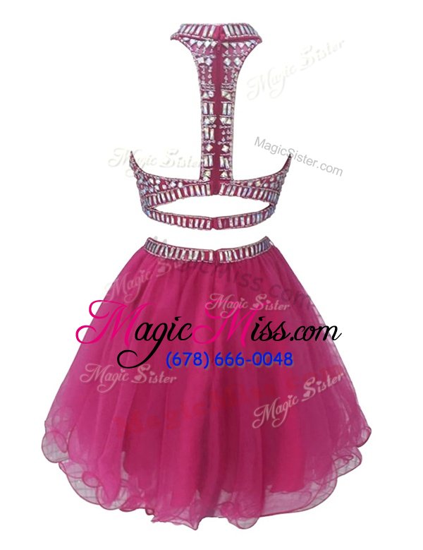 wholesale modern sleeveless beading zipper prom party dress