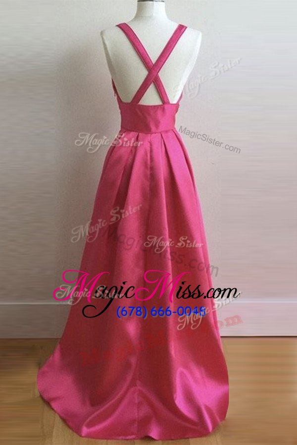 wholesale sleeveless criss cross floor length pleated celebrity style dress
