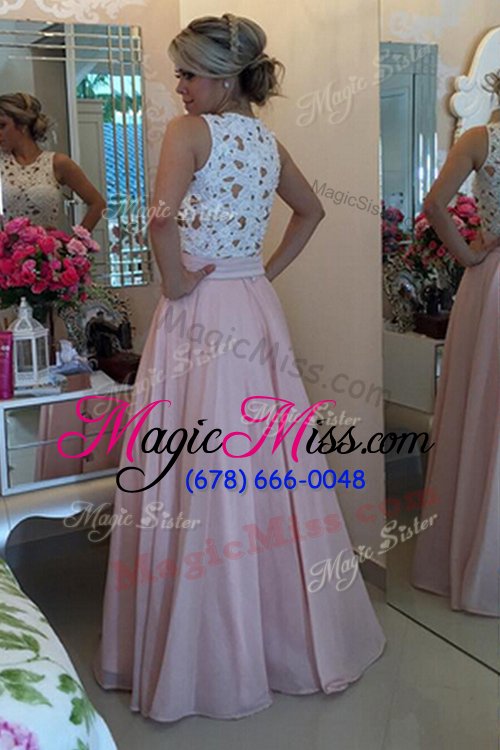 wholesale fabulous scoop sleeveless side zipper floor length lace military ball gown