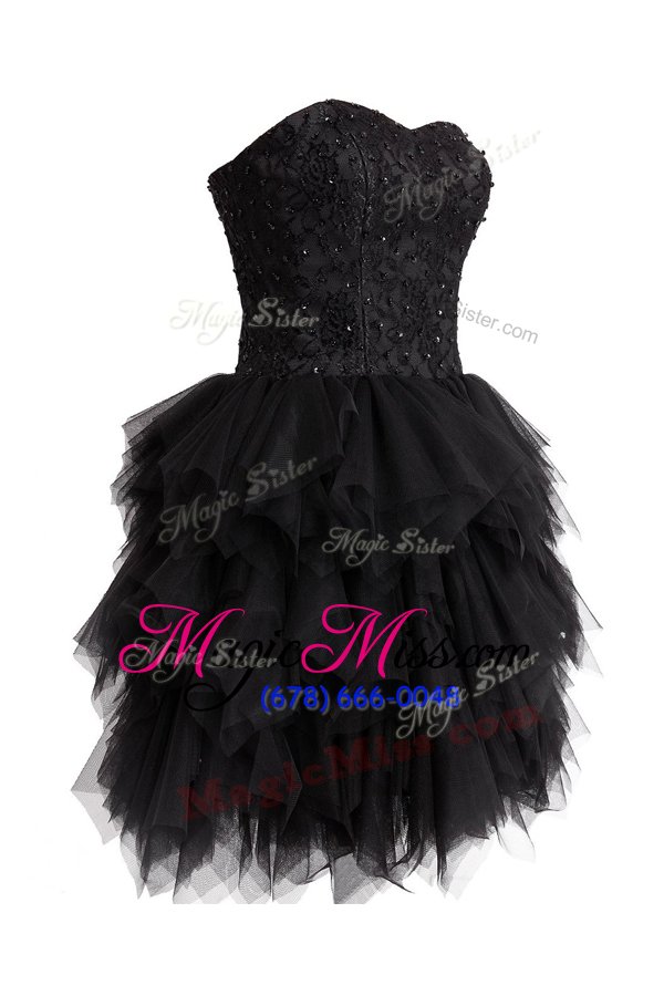 wholesale elegant sleeveless beading and sequins lace up prom party dress