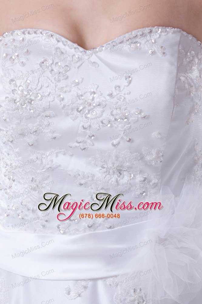 wholesale perfect sweetheart court train sequins wedding dress