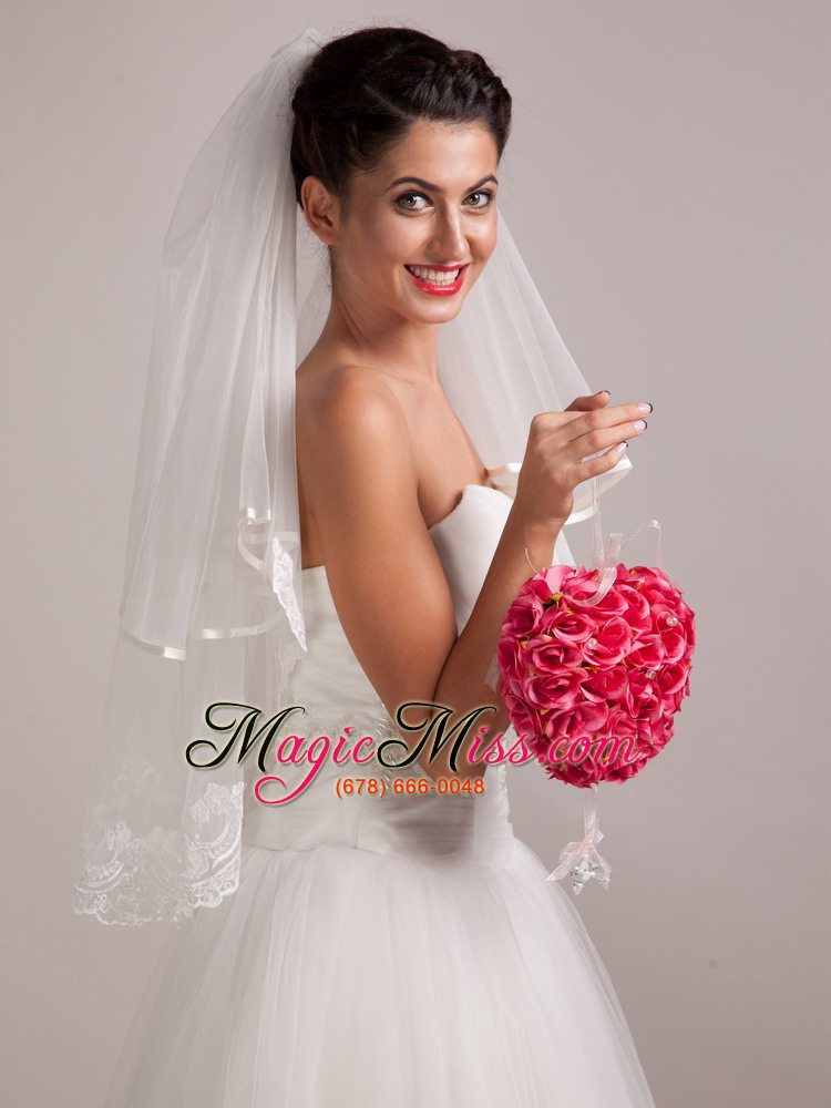 wholesale chic red wedding bridal bouquet with pearl