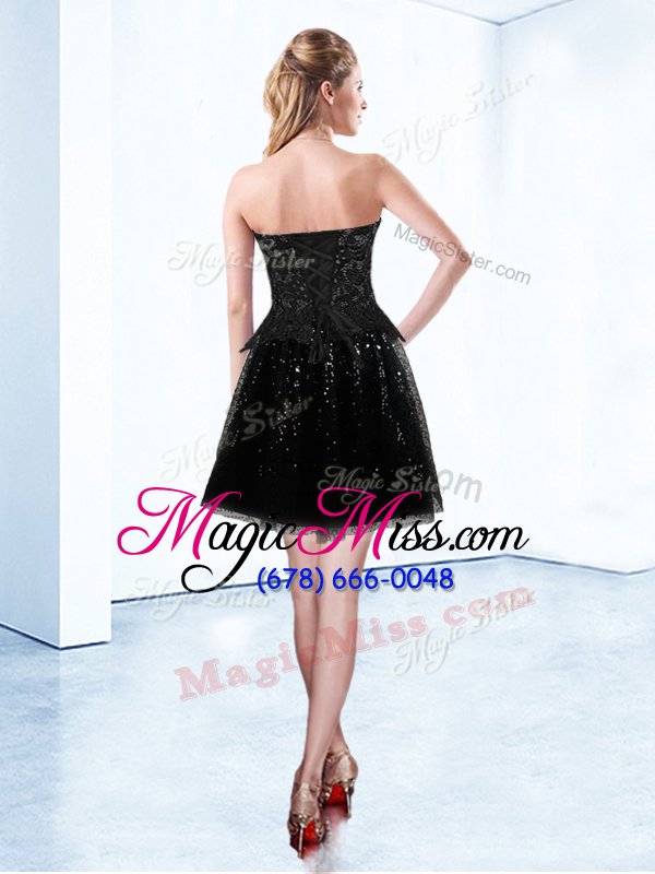 wholesale edgy organza sleeveless mini length cocktail dress and beading and lace